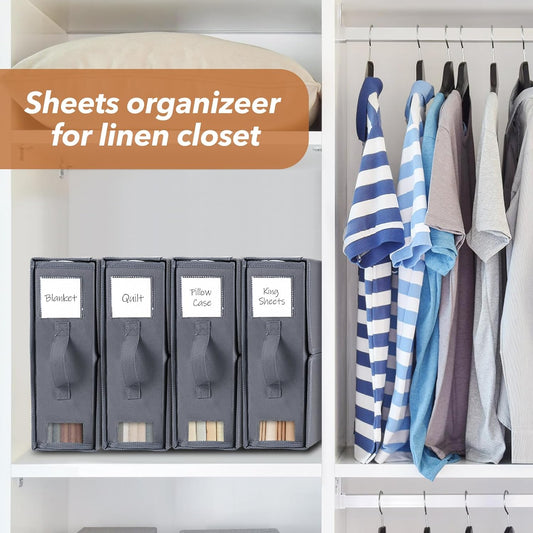 🔥Hot Sale Promotion-49% OFF✨-Foldable Bed Sheet Organizers and Storage