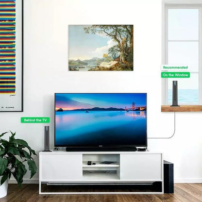 🔥 TV Antenna Digital HD Antena Indoor HDTV 1080P 4K Long Range