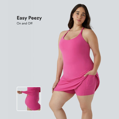 🎁Last Day 49% OFF🔥The Ultimate Backless Active Dress — Made for Movement & Easy Bathroom Breaks