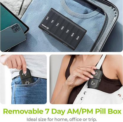 Portable Lightproof Pill Organizer