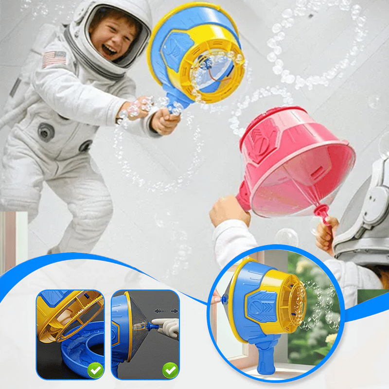 Handheld Skyrocket Fun Bubble Machine