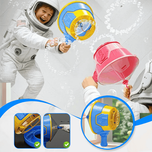 Handheld Skyrocket Fun Bubble Machine