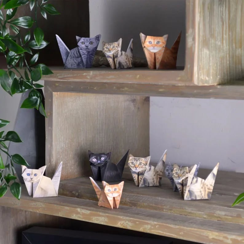 DIY Paper Cats