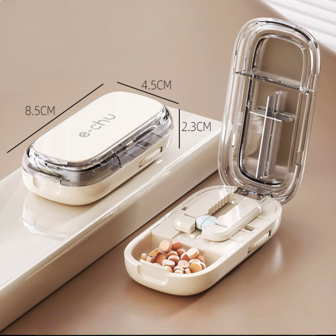 🔥All-in-One Precise Pill Cutter with Storage