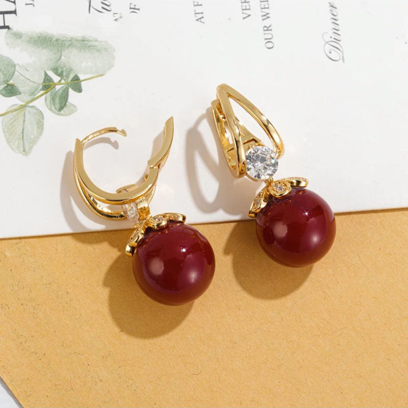 ✨Sparkly Huggie Dangle Earrings