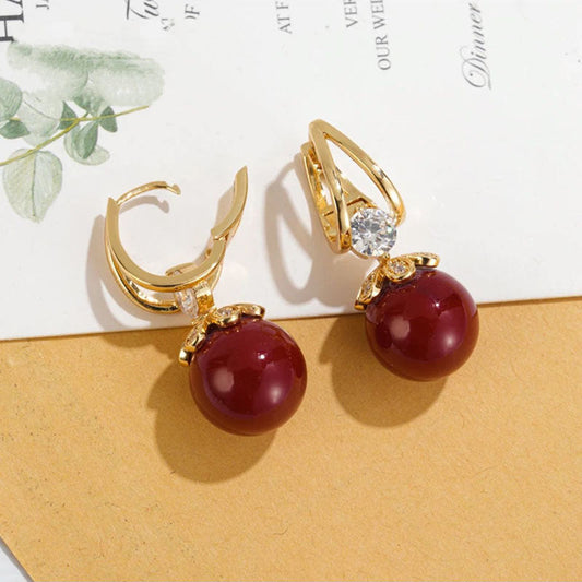 ✨Sparkly Huggie Dangle Earrings
