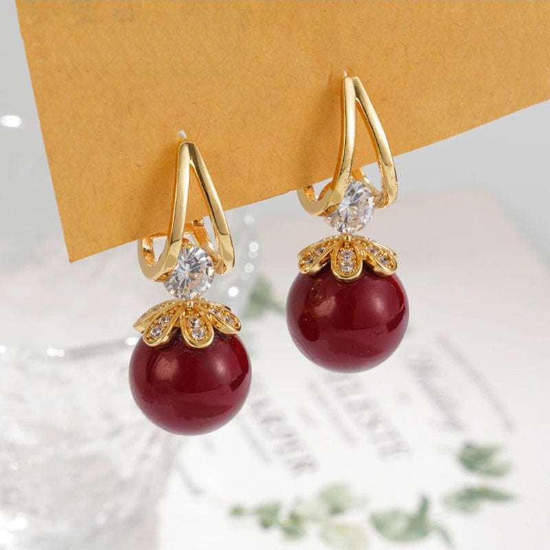 ✨Sparkly Huggie Dangle Earrings