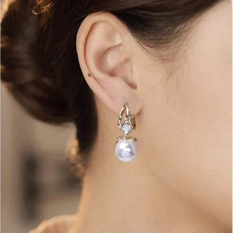 ✨Sparkly Huggie Dangle Earrings