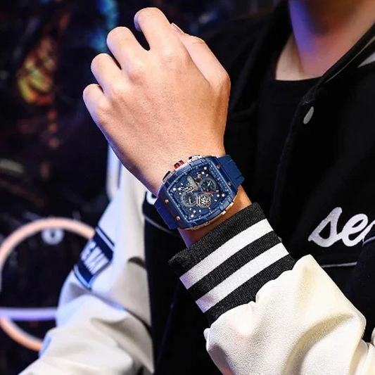 FREE SHIPPING🎊Cyberpunk and Futuristic Style⌚Multifunctional Quartz Watch for Men