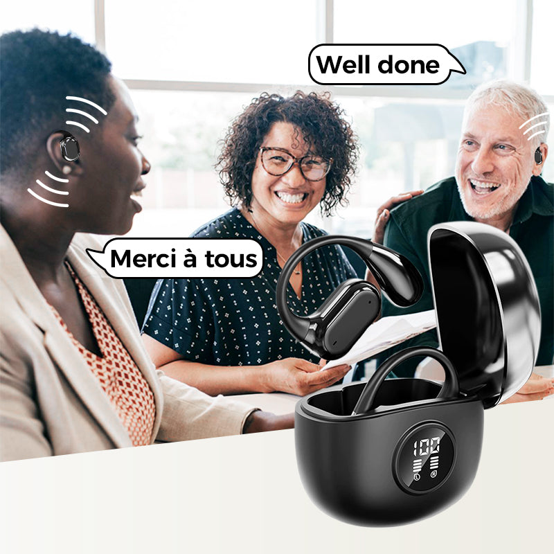 🔥Buy 2, free shipping🎁The best gift of all - AI Translation Wireless OWS Bluetooth 5.4 Headphones (Fit for iOS & Android)