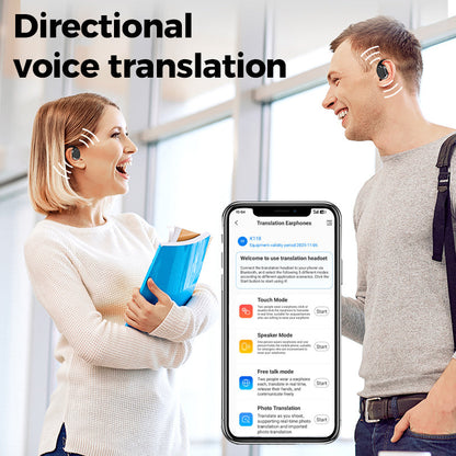 🔥Buy 2, free shipping🎁The best gift of all - AI Translation Wireless OWS Bluetooth 5.4 Headphones (Fit for iOS & Android)