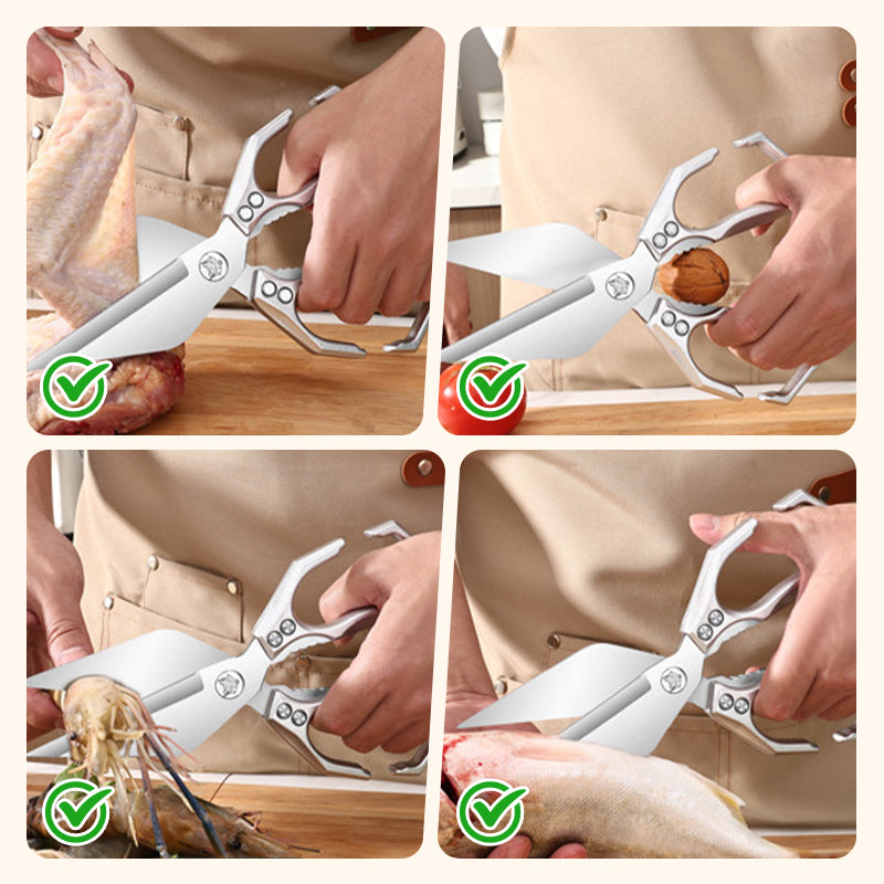 🍴🔪 Multifunctional Heavy-Duty Kitchen Shears