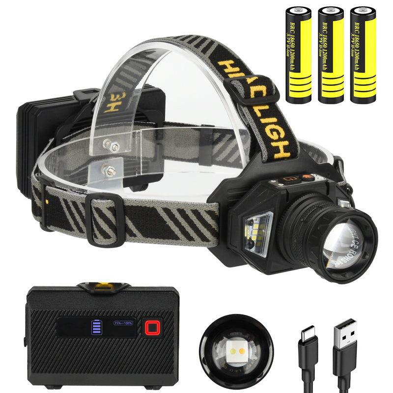 Multi-Color Zoom Sensor Headlamp