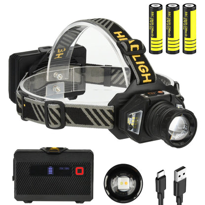 Multi-Color Zoom Sensor Headlamp